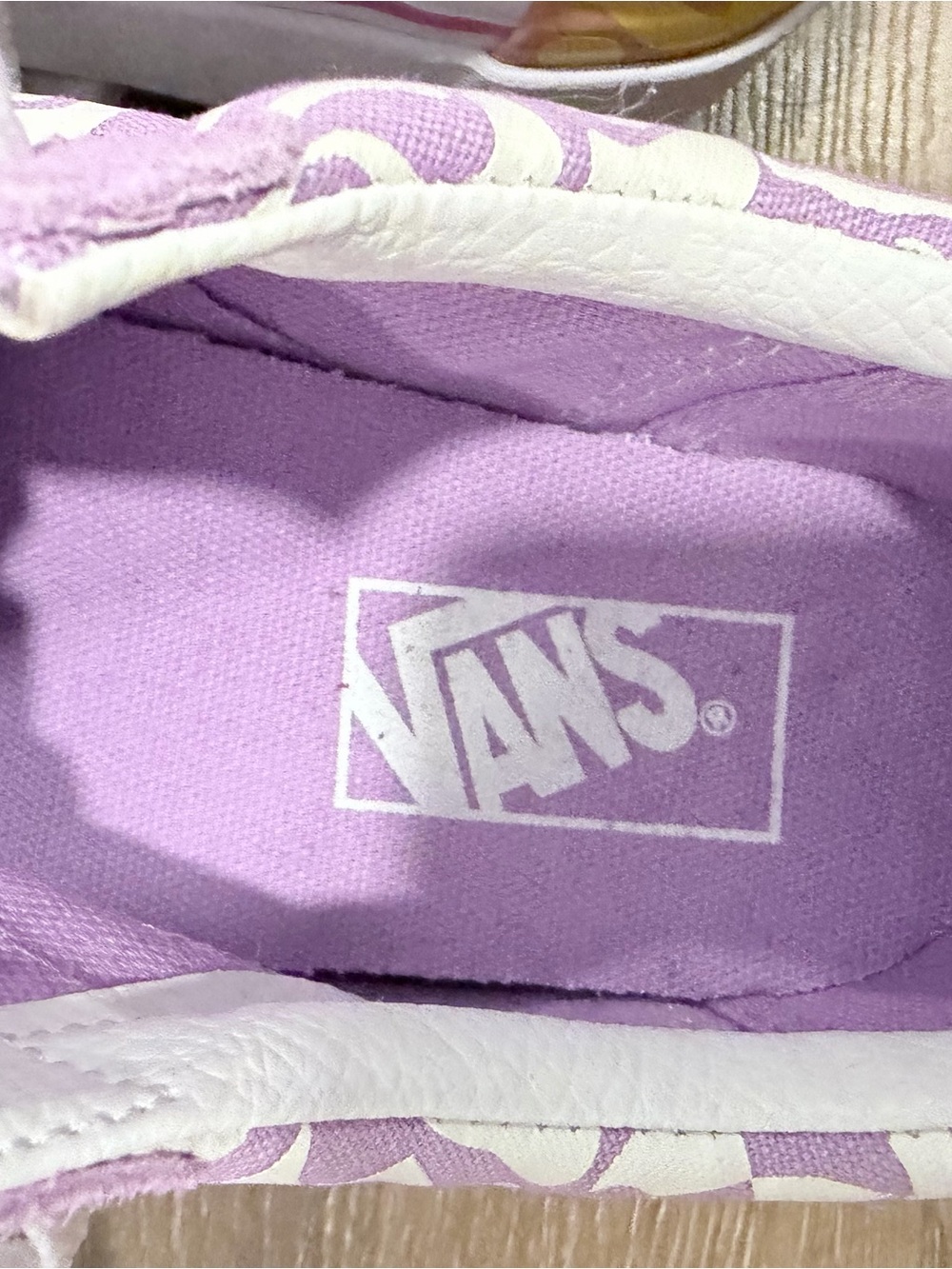Vans Platform Lavender Floral Low-Top Sneakers size 8 women’s - Picture 7 of 8
